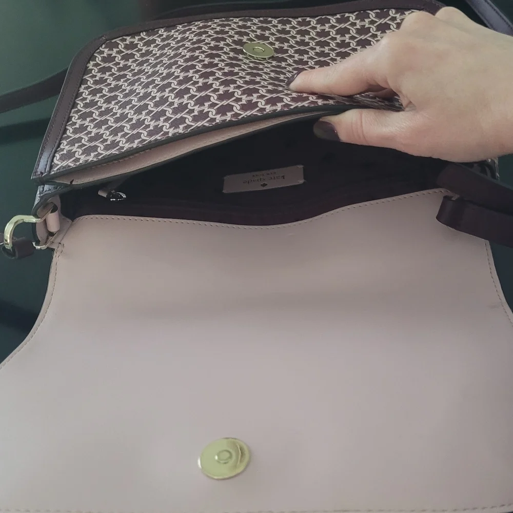 Kate Spade Spade link saddle  bag - Picture 8 of 12